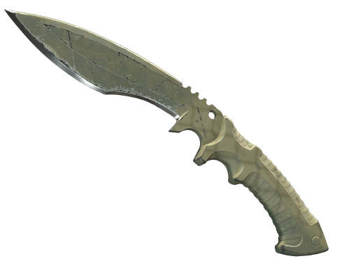 ★ Kukri Knife | Safari Mesh (Well-Worn) - Covert - Knife - from The Kilowatt Collection