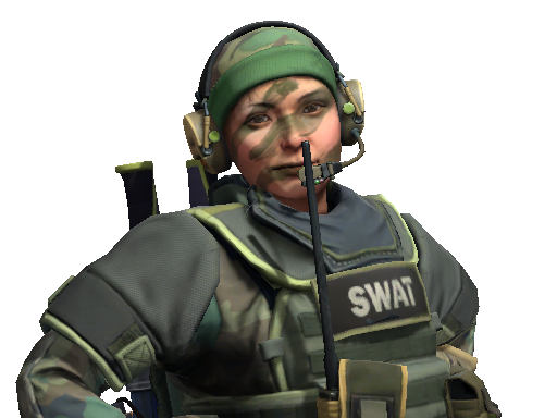 Lieutenant 'Tree Hugger' Farlow | SWAT - Agent - from Operation Riptide Agents