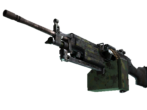M249 | Jungle DDPAT (Battle-Scarred) - Consumer Grade - Weapon - from The Alpha Collection