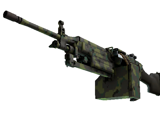 M249 | Jungle DDPAT (Minimal Wear) - Consumer Grade - Weapon - from The Alpha Collection