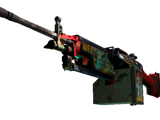 M249 | Nebula Crusader (Battle-Scarred) - Restricted - Weapon - from The Shadow Collection