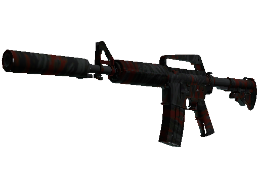 M4A1-S | Blood Tiger (Minimal Wear) - Mil-Spec - Weapon - from The Arms Deal 2 Collection