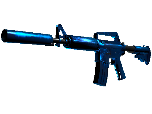 M4A1-S | Blue Phosphor (Minimal Wear) - Classified - Weapon - from The Control Collection