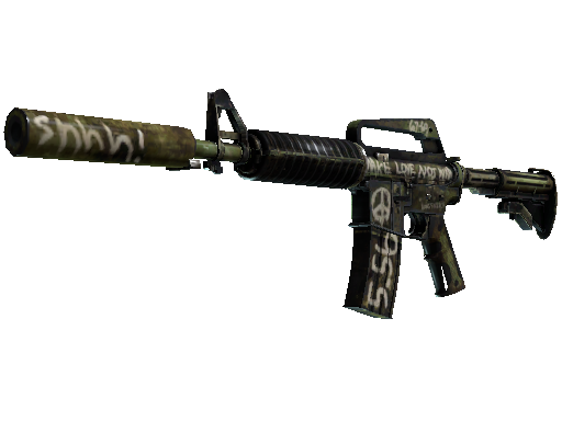 M4A1-S | Flashback (Well-Worn) - Restricted - Weapon - from The Glove Collection