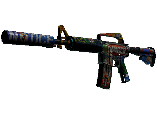 M4A1-S | Imminent Danger (Battle-Scarred) - Covert - Weapon - from The 2021 Vertigo Collection