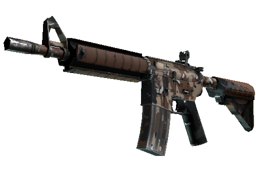 M4A4 | Desert Storm (Well-Worn) - Industrial Grade - Weapon - from The Dust Collection