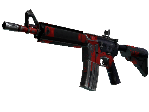 M4A4 | Evil Daimyo (Battle-Scarred) - Restricted - Weapon - from The Falchion Collection