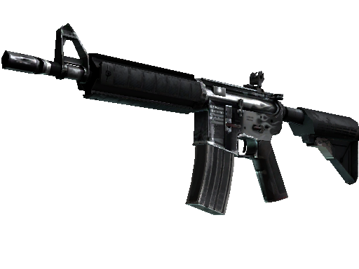 M4A4 | Magnesium (Battle-Scarred) - Mil-Spec - Weapon - from The Danger Zone Collection