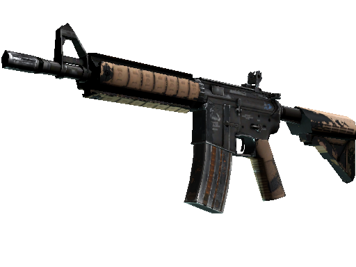 M4A4 | Poly Mag (Field-Tested) - Mil-Spec - Weapon - from The Recoil Collection