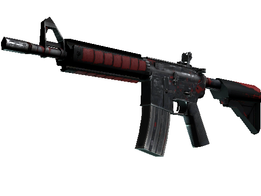 M4A4 | Red DDPAT (Battle-Scarred) - Restricted - Weapon - from The 2021 Dust 2 Collection
