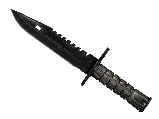 ★ M9 Bayonet | Black Laminate (Battle-Scarred) - Covert - Knife