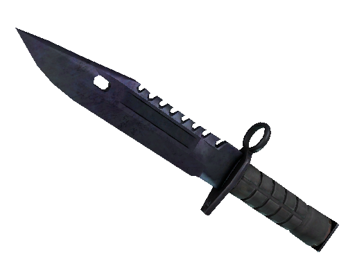 ★ M9 Bayonet | Blue Steel (Well-Worn) - Covert - Knife