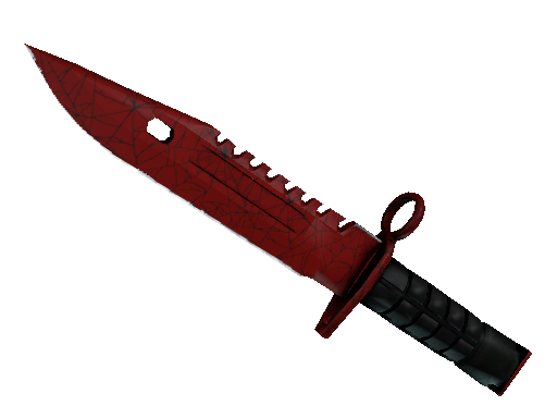 ★ M9 Bayonet | Crimson Web (Minimal Wear) - Covert - Knife