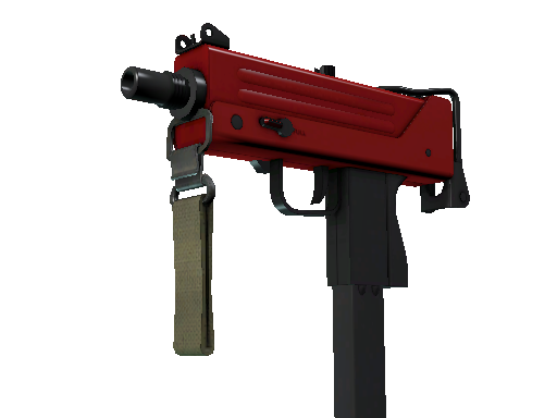 MAC-10 | Candy Apple (Factory New) - Industrial Grade - Weapon - from The Train Collection
