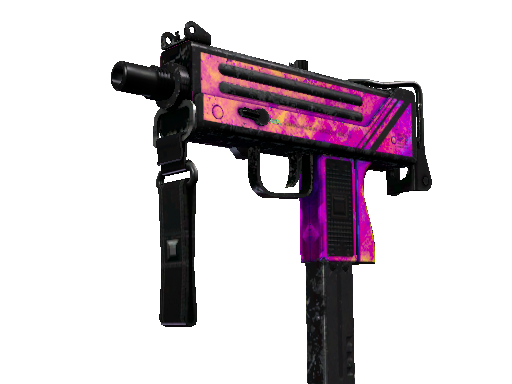 MAC-10 | Disco Tech (Battle-Scarred) - Classified - Weapon - from The Prisma 2 Collection
