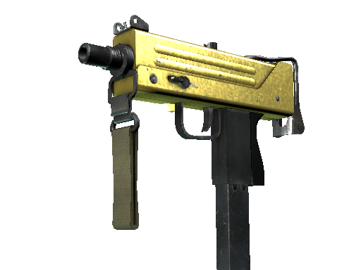 MAC-10 | Gold Brick (Field-Tested) - Restricted - Weapon - from The Ancient Collection