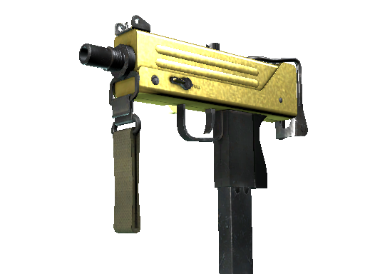 MAC-10 | Gold Brick (Minimal Wear) - Restricted - Weapon - from The Ancient Collection