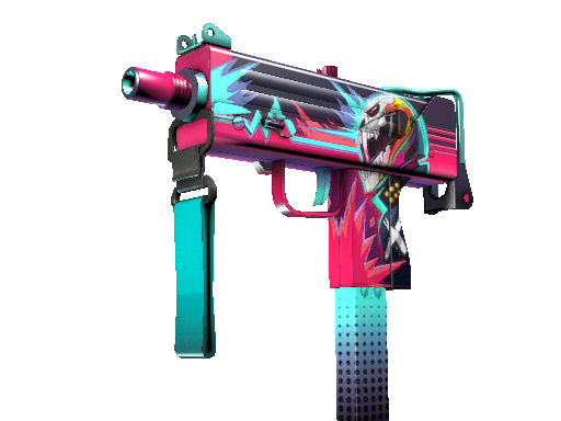 MAC-10 | Neon Rider (Minimal Wear) - Covert - Weapon - from The Chroma 2 Collection