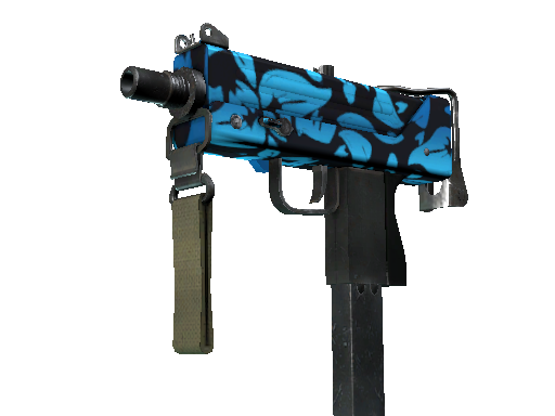 MAC-10 | Oceanic (Minimal Wear) - Mil-Spec - Weapon - from The Spectrum 2 Collection