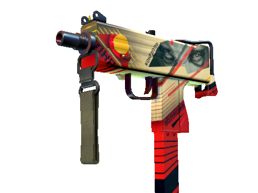 MAC-10 | Propaganda (Well-Worn) - Classified - Weapon - from The 2021 Train Collection