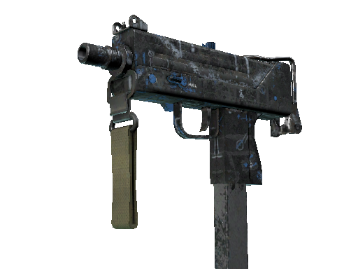 MAC-10 | Strats (Battle-Scarred) - Consumer Grade - Weapon - from The 2021 Vertigo Collection