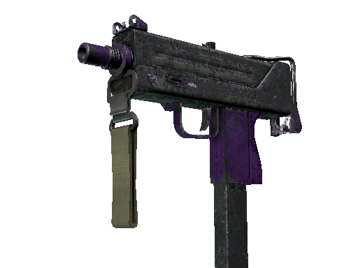 MAC-10 | Ultraviolet (Battle-Scarred) - Mil-Spec - Weapon - from The eSports 2014 Summer Collection