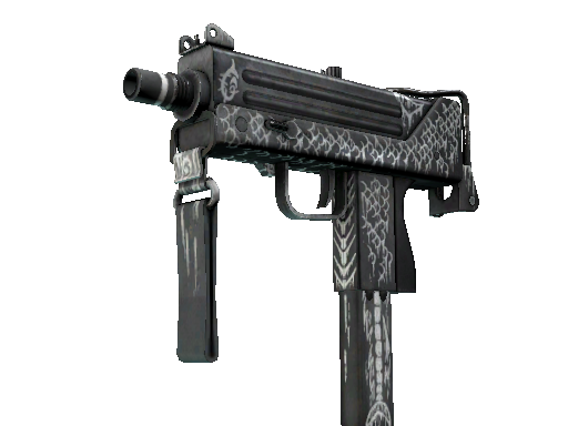 MAC-10 | Whitefish (Battle-Scarred) - Mil-Spec - Weapon - from The Prisma Collection