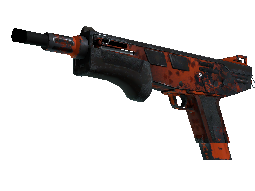 MAG-7 | Core Breach (Well-Worn) - Restricted - Weapon - from The 2018 Nuke Collection