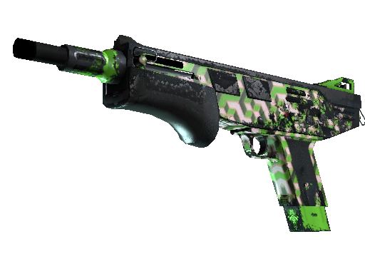 MAG-7 | Counter Terrace (Well-Worn) - Mil-Spec - Weapon - from The Rising Sun Collection