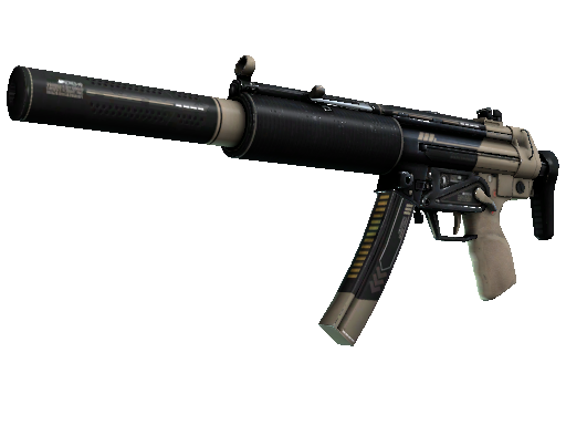 MP5-SD | Desert Strike (Well-Worn) - Mil-Spec - Weapon - from The Prisma 2 Collection