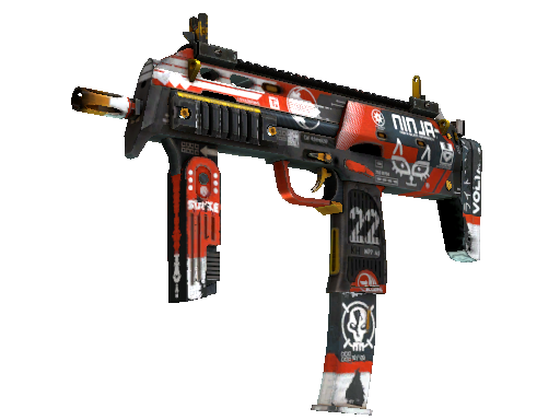 MP7 | Bloodsport (Well-Worn) - Covert - Weapon - from The Clutch Collection