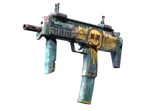 MP7 | Just Smile (Well-Worn) - Restricted - Weapon - from The Kilowatt Collection