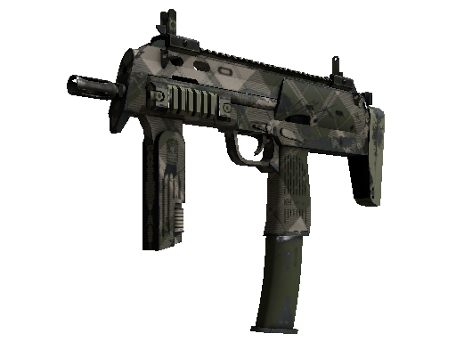 MP7 | Olive Plaid (Well-Worn) - Consumer Grade - Weapon - from The Baggage Collection