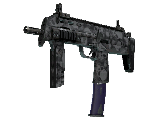 MP7 | Skulls (Field-Tested) - Mil-Spec - Weapon - from The Arms Deal Collection