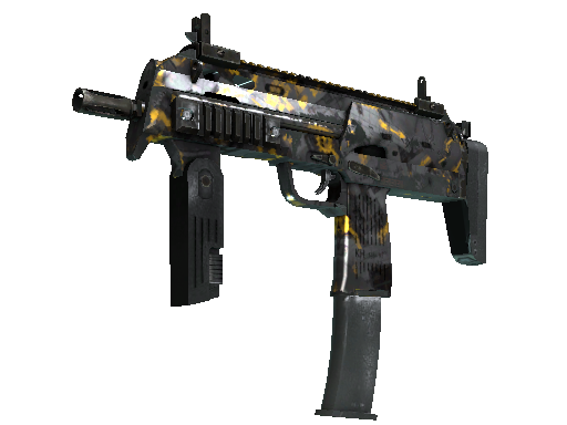 MP7 | Vault Heist (Well-Worn) - Industrial Grade - Weapon - from The Havoc Collection
