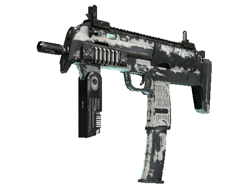 MP7 | Whiteout (Battle-Scarred) - Mil-Spec - Weapon - from The Office Collection