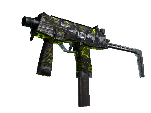 MP9 | Bioleak (Battle-Scarred) - Mil-Spec - Weapon - from The Chroma 3 Collection