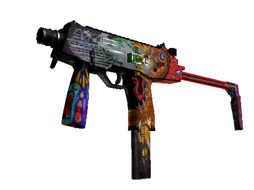 MP9 | Food Chain (Battle-Scarred) - Classified - Weapon - from The Snakebite Collection