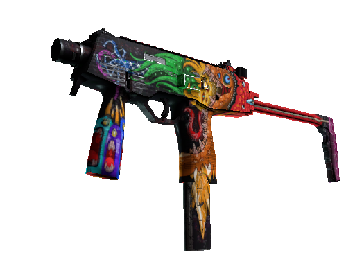 MP9 | Food Chain (Well-Worn) - Classified - Weapon - from The Snakebite Collection