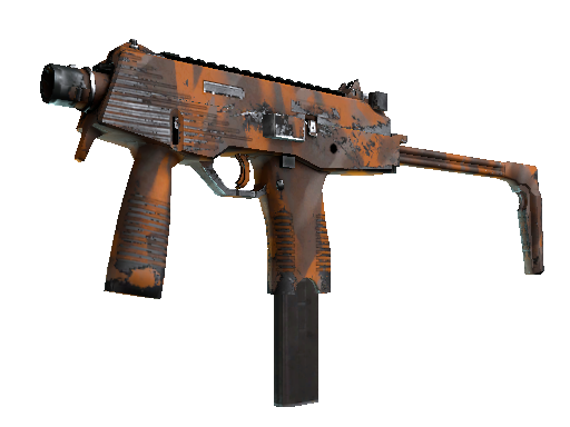 MP9 | Orange Peel (Well-Worn) - Industrial Grade - Weapon - from The Safehouse Collection