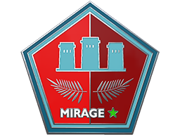 Mirage Pin - Exotic - Collectable Pin - from Collectible Pins Capsule Series 1