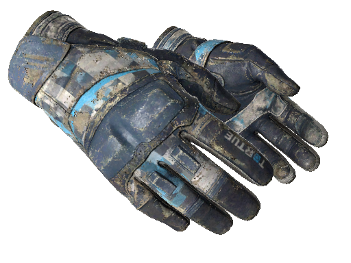 ★ Moto Gloves | Cool Mint (Battle-Scarred) - Gloves