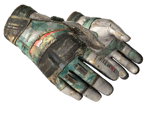 ★ Moto Gloves | Spearmint (Battle-Scarred) - Gloves