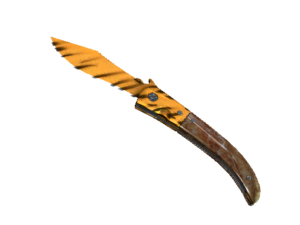 Navaja Knife | Tiger Tooth