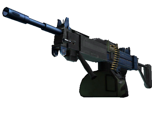 Negev | Anodized Navy (Minimal Wear) - Mil-Spec - Weapon - from The Assault Collection