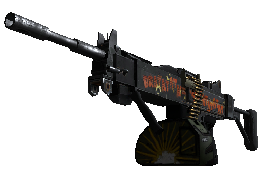 Negev | Bratatat (Battle-Scarred) - Mil-Spec - Weapon - from The eSports 2014 Summer Collection
