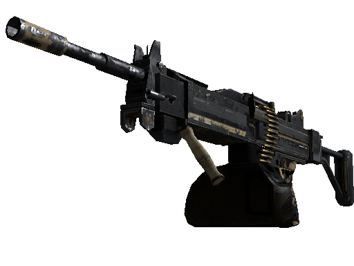 Negev | Desert-Strike (Battle-Scarred) - Mil-Spec - Weapon - from The Breakout Collection