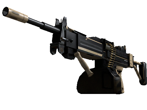 Negev | Desert-Strike (Minimal Wear) - Mil-Spec - Weapon - from The Breakout Collection