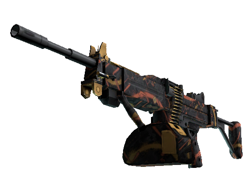 Negev | Infrastructure (Factory New) - Mil-Spec - Weapon - from The 2021 Vertigo Collection