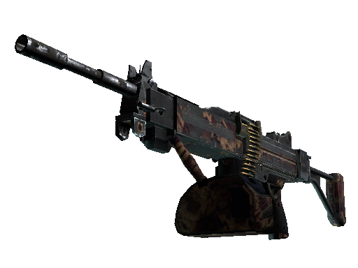 Negev | Phoenix Stencil (Battle-Scarred) - Mil-Spec - Weapon - from The Havoc Collection